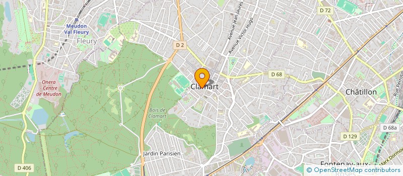 localisation de l'entreprise MONSIEUR REYNALDO DELINOIS à CLAMART
