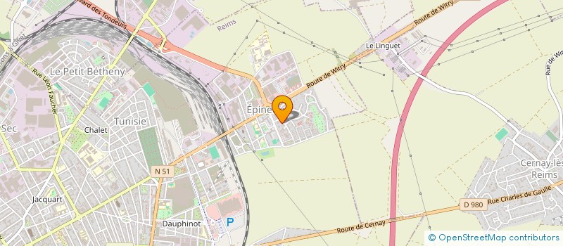 localisation de l'entreprise MONSIEUR REYNALDO SANTANA PION  REIMS