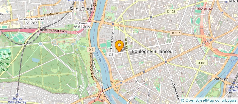 localisation de l'entreprise MONSIEUR REYNALDO TUMBOKON à BOULOGNE BILLANCOURT