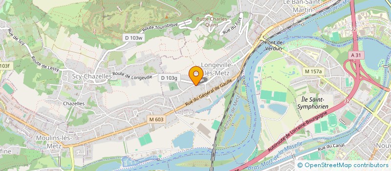 localisation de l'entreprise MONSIEUR REYNAUD BARTHEL  LONGEVILLE-LES-METZ