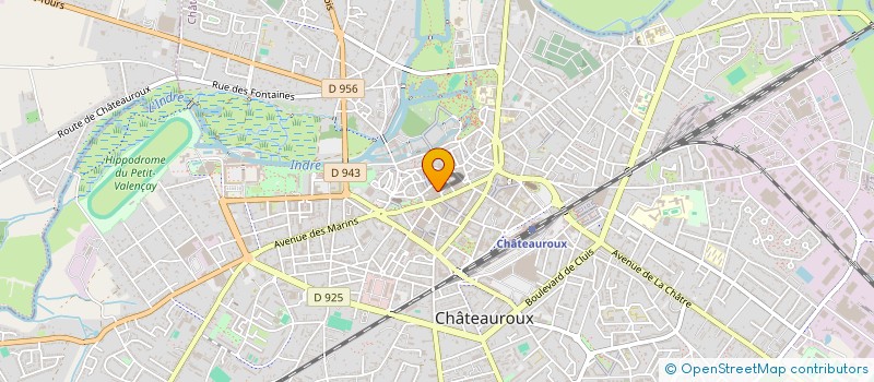 localisation de l'entreprise MONSIEUR REYNOLDS PELTIN à CHATEAUROUX