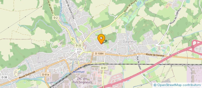 localisation de l'entreprise MONSIEUR REYVIE FUNTE  BONS-EN-CHABLAIS