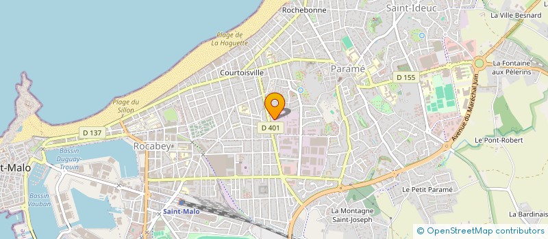 localisation de l'entreprise MONSIEUR REZA ALI MOHAMMAD  SAINT-MALO