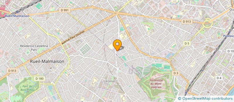 localisation de l'entreprise MONSIEUR REZA GHAUS  NANTERRE