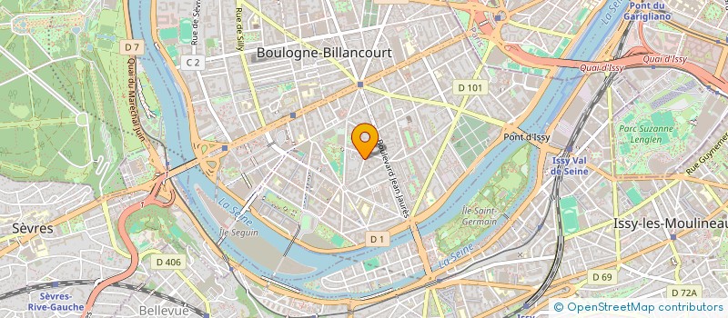 localisation de l'entreprise MONSIEUR REZA GHORBANI à BOULOGNE-BILLANCOURT