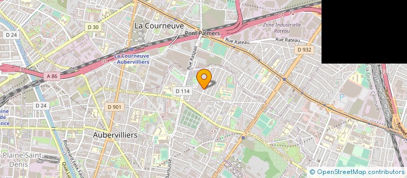 localisation de l'entreprise MONSIEUR REZA HASANI  NOISY-LE-GRAND