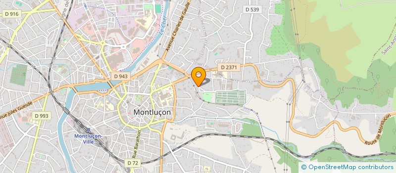 localisation de l'entreprise MONSIEUR REZA JAFARI à MONTLUCON