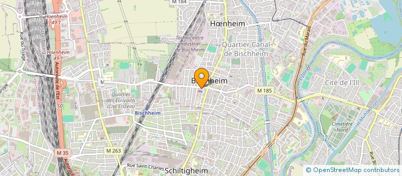 localisation de l'entreprise MONSIEUR REZA MOHAMMADZADEH BABR à BISCHHEIM