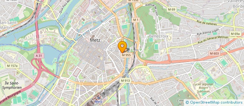 localisation de l'entreprise MONSIEUR REZA NEZAMI  METZ