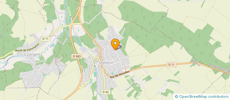 localisation de l'entreprise MONSIEUR REZAN ERDEN  SEPTEUIL