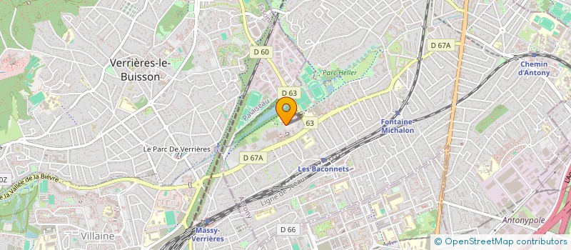 localisation de l'entreprise MONSIEUR REZKALLAH ISSA à ANTONY