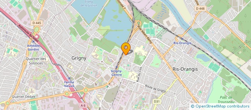 localisation de l'entreprise MONSIEUR REZKI AMEZIANE à RIS-ORANGIS