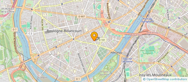 localisation de l'entreprise MONSIEUR REZKI DAHMANI à BOULOGNE-BILLANCOURT