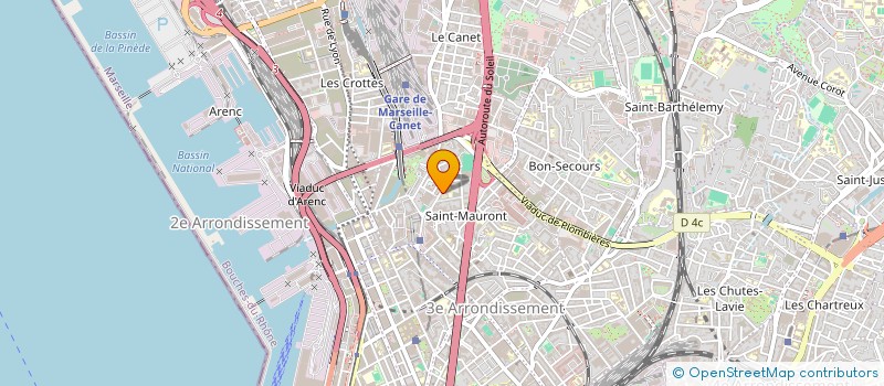 localisation de l'entreprise MONSIEUR REZKI MADJER à MARSEILLE