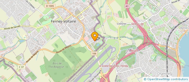 localisation de l'entreprise MONSIEUR REZKI SKAKNI à FERNEY-VOLTAIRE