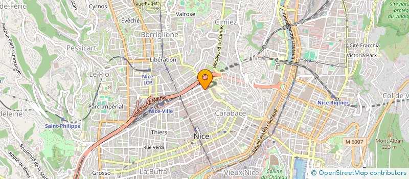 localisation de l'entreprise MONSIEUR REZWAN AHMED à NICE