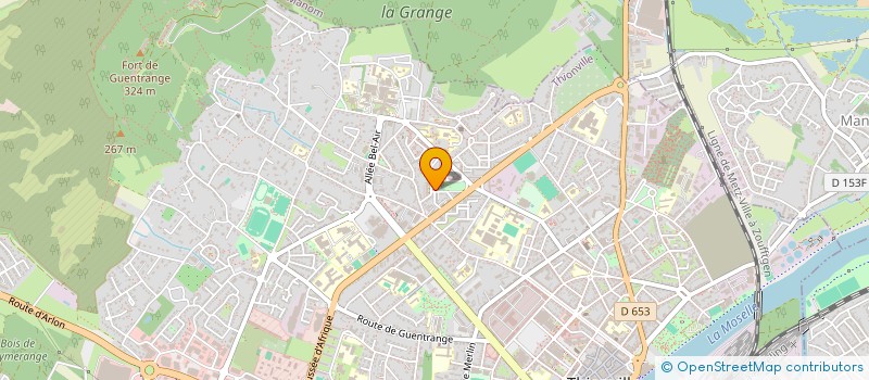 localisation de l'entreprise MONSIEUR REZWANULLAH SADAT  THIONVILLE