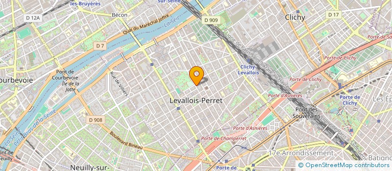 localisation de l'entreprise MONSIEUR RHALID AIT-FTOU à LEVALLOIS-PERRET