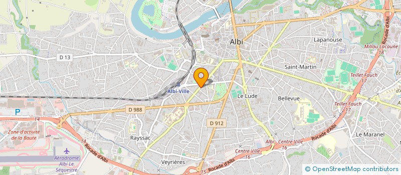 localisation de l'entreprise MONSIEUR RHANI RAZI MUSTAPHA  CORDES-SUR-CIEL