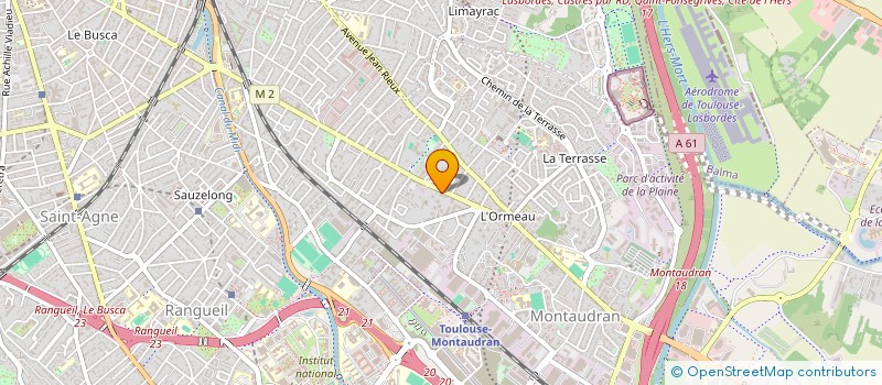localisation de l'entreprise MONSIEUR RHAYAN PASOTTI à TOULOUSE