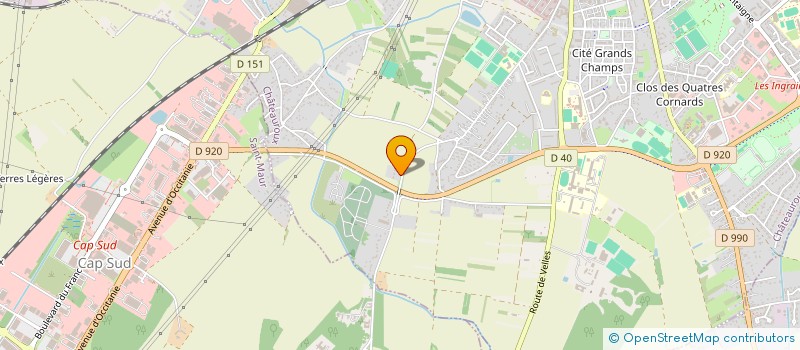 localisation de l'entreprise MONSIEUR RHEDA CHERGUI à CHATEAUROUX