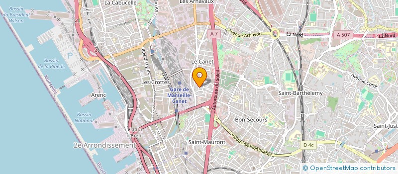 localisation de l'entreprise MONSIEUR RHHIMULLAH STANKKZAI à MARSEILLE