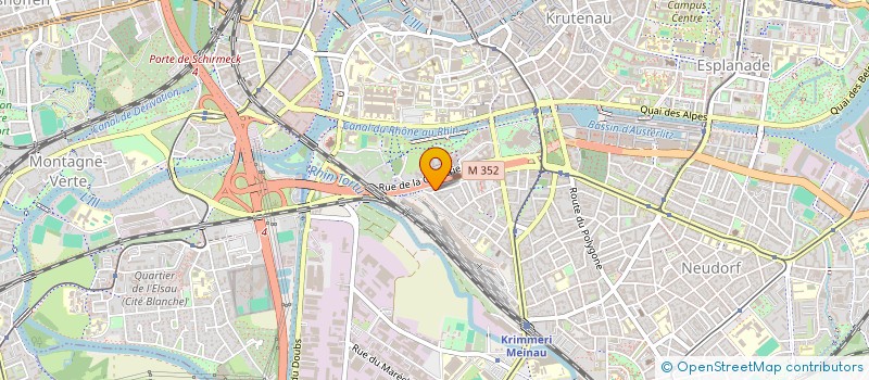 localisation de l'entreprise MONSIEUR RHIDA BELKHIR à STRASBOURG