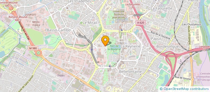 localisation de l'entreprise MONSIEUR RHOUMA EZZI à TOULOUSE