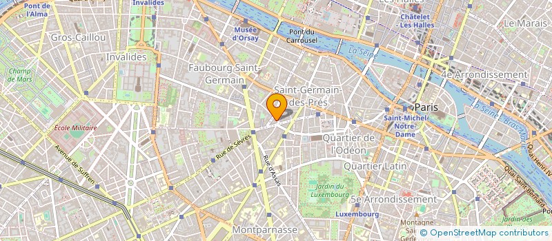 localisation de l'entreprise MONSIEUR RHYS CHATHAM  PARIS