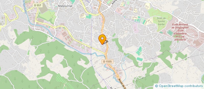 localisation de l'entreprise MONSIEUR RHYS JONES  DRAGUIGNAN