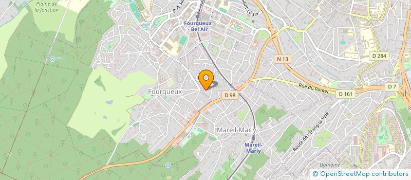 localisation de l'entreprise MONSIEUR RIAD ABDALLAH  MAREIL-MARLY