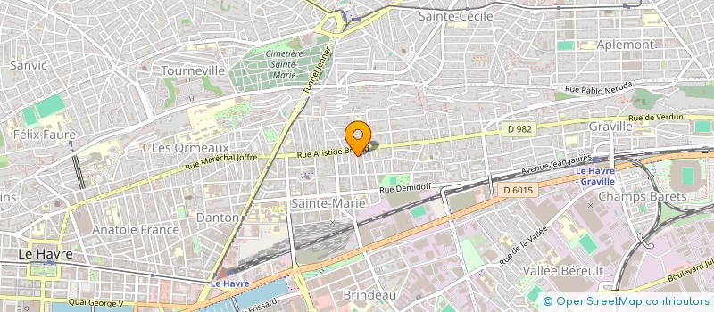 localisation de l'entreprise MONSIEUR RIAD ABDELFETTAH à LE HAVRE