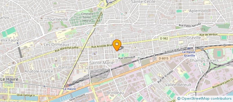 localisation de l'entreprise MONSIEUR RIAD ABDOU à LE HAVRE