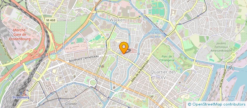 localisation de l'entreprise MONSIEUR RIAD ABID  STRASBOURG