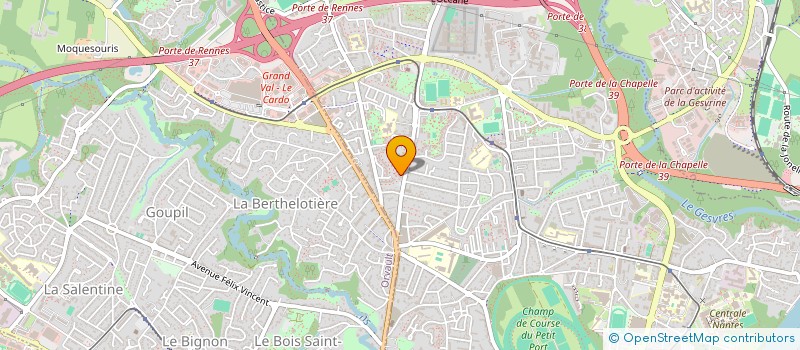 localisation de l'entreprise MONSIEUR RIAD AISSAOUI à NANTES
