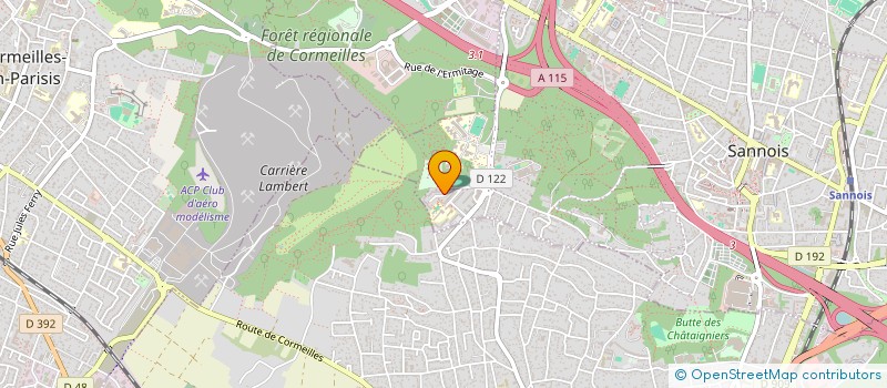 localisation de l'entreprise MONSIEUR RIAD AIT KHELIFA  SANNOIS