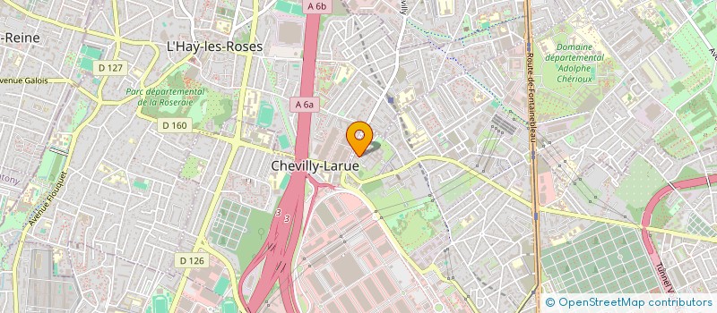 localisation de l'entreprise MONSIEUR RIAD ALOUI  CHEVILLY-LARUE