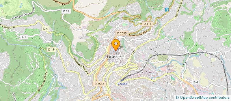 localisation de l'entreprise MONSIEUR RIAD ATTIA à GRASSE