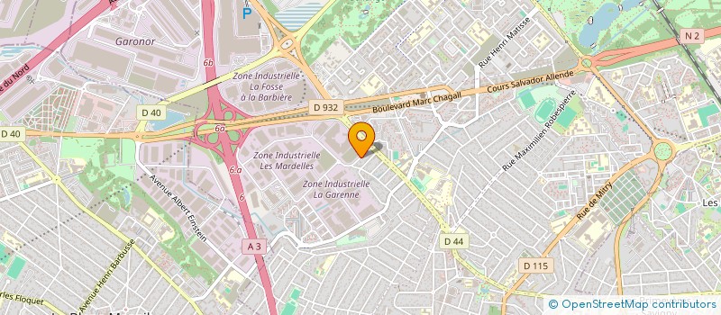 localisation de l'entreprise MONSIEUR RIAD BENSANA à AULNAY-SOUS-BOIS