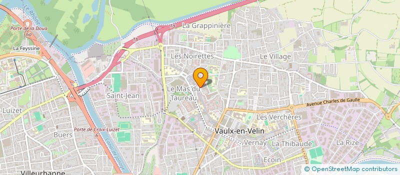 localisation de l'entreprise MONSIEUR RIAD FAREH  VAULX-EN-VELIN