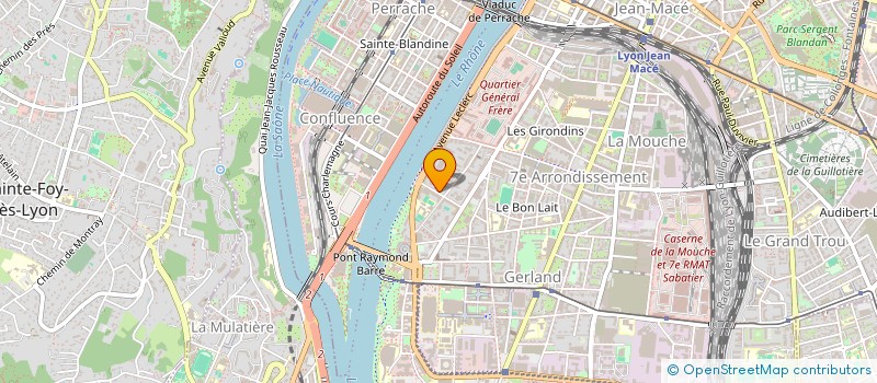 localisation de l'entreprise MONSIEUR RIAD GHACHEM  LYON