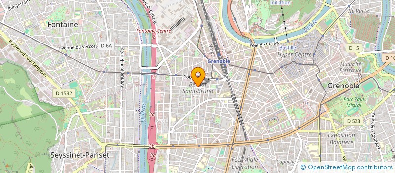 localisation de l'entreprise MONSIEUR RIAD GOUIGAH à GRENOBLE