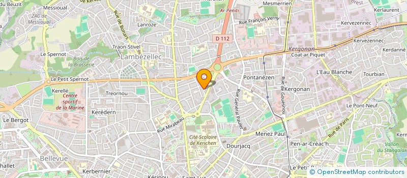 localisation de l'entreprise MONSIEUR RIAD HAMILI à BREST