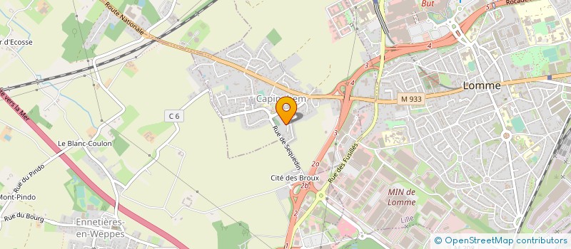 localisation de l'entreprise MONSIEUR RIAD KERIBEDJ à LILLE