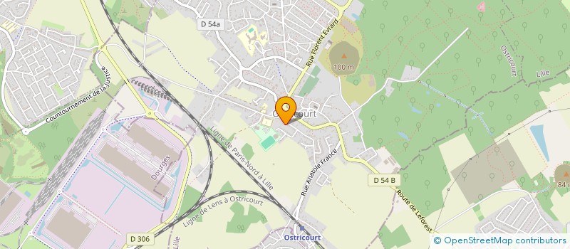 localisation de l'entreprise MONSIEUR RIAD KHARFALLAH  OSTRICOURT