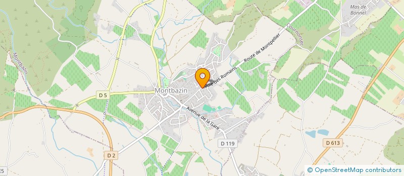 localisation de l'entreprise MONSIEUR RIAD KHENFOUF  MONTBAZIN