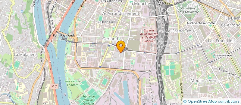 localisation de l'entreprise MONSIEUR RIAD MAIZA  LYON