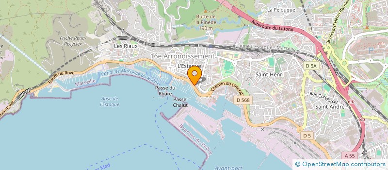 localisation de l'entreprise MONSIEUR RIAD MARZOUKI à MARSEILLE