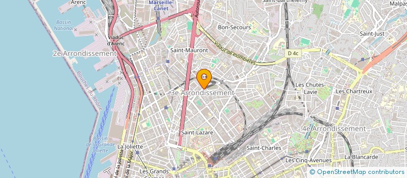 localisation de l'entreprise MONSIEUR RIAD MERAR à MARSEILLE
