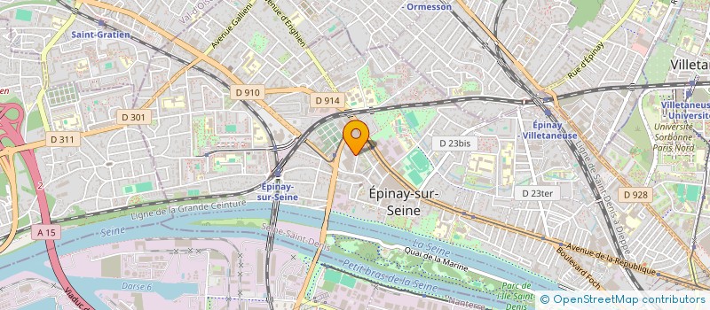 localisation de l'entreprise MONSIEUR RIAD NABI à EPINAY-SUR-SEINE